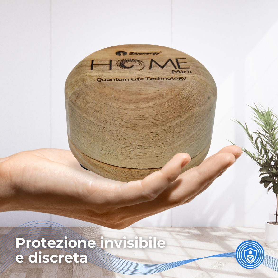 HOME Mini - Dispositivo Quantico per la Protezione da Elettrosmog e Geopatie.