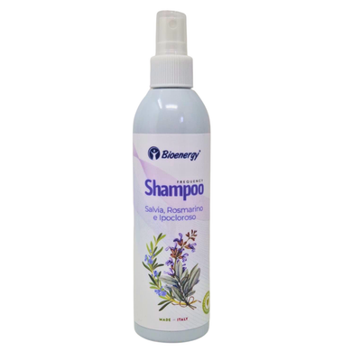 Shampoo dermopurificante Bioenergy con Salvia, Rosmarino e Ipocloroso – flacone da 250 ml